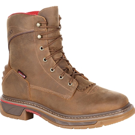 Rocky Iron Skull Waterproof Lacer Western Boot, 13M RKW0286